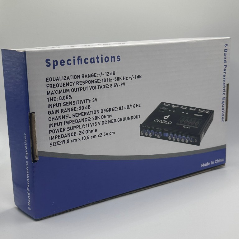 Diablo Equalizer 5 Band Parametric - Image 5