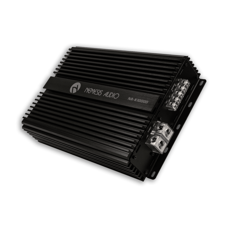 NA-K1000D | 1000 Watts @ 1-Ohm Class D 1-Channel Monoblock Car Amplifier Made In Korea Team Series - Image 2