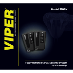 VIPER 5108V 1-Way Security and Remote Start System