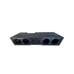 Quad 8" Subwoofer Box Enclosure - CHEVY SILVERADO/GMC SIERRA CREW CAB 14 & UP PORTED