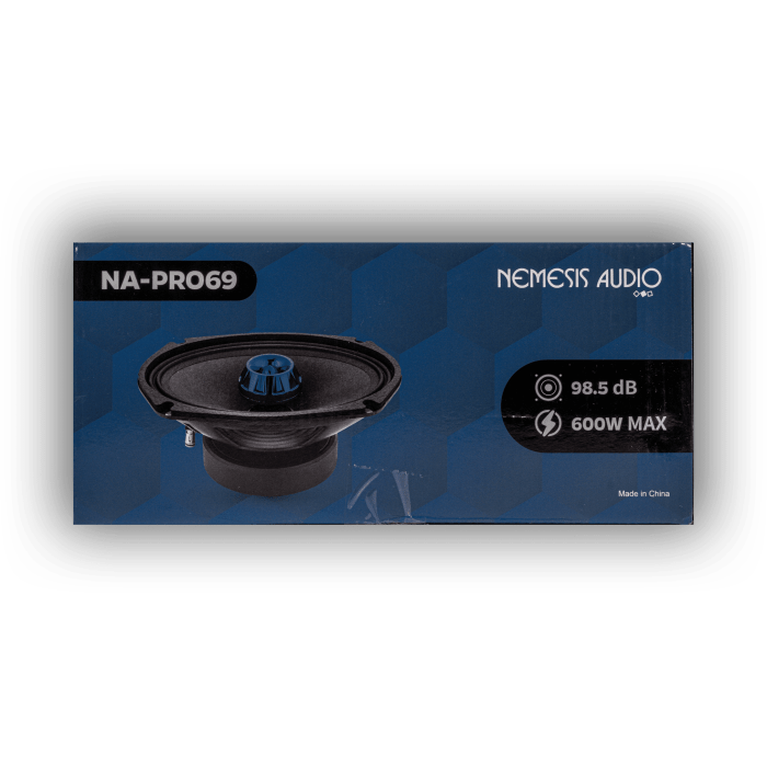 Nemesis Audio 6x9" Pro Audio Midrange Speakers (Pair) NA-PRO69 - Image 10
