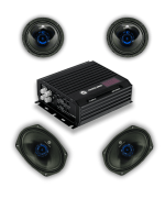 car audio package, truck audio upgrade, nemesis audio, loud car speakers, 4 channel amp kit, car audio bundle, pro audio car speakers, loud door speakers with amplifier, silverado sound system, f150 speaker upgrade, ram truck audio upgrade, complete car audio system bundle, best speaker upgrade for trucks, car amplifier package, high output car speakers