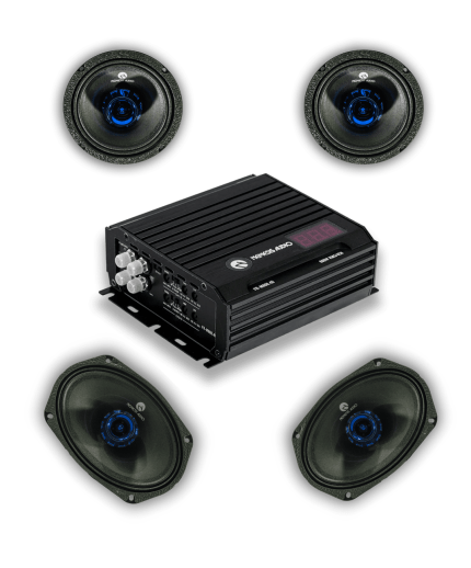 car audio package, truck audio upgrade, nemesis audio, loud car speakers, 4 channel amp kit, car audio bundle, pro audio car speakers, loud door speakers with amplifier, silverado sound system, f150 speaker upgrade, ram truck audio upgrade, complete car audio system bundle, best speaker upgrade for trucks, car amplifier package, high output car speakers
