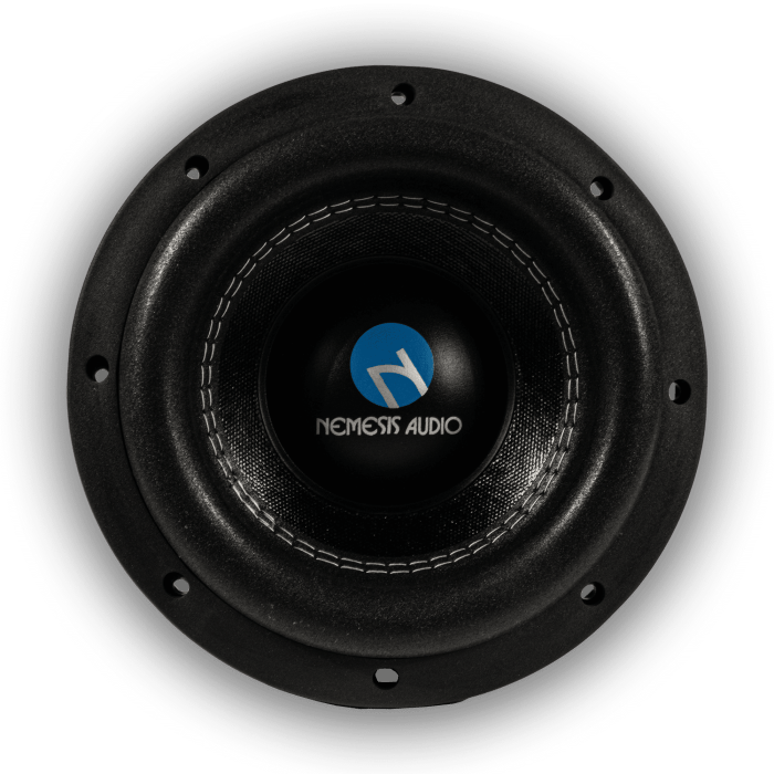 Quad 8" Truck Subwoofer Package – 4x Nemesis NA-8E v2 – Custom Under-Seat Box - Image 3