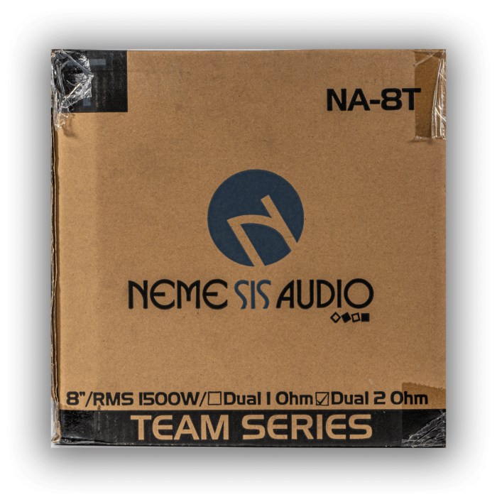 Nemesis Audio TEAM Series 8” NA-8T 1500W RMS - Image 5